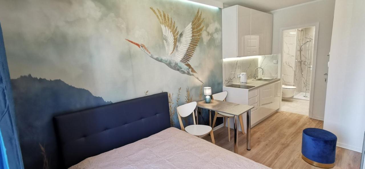 Wow Flou Przystan Letnica Apartamenty 700M Plaza Гданьск Экстерьер фото